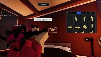 Odtwórz Pieprzona gorąca demoniczna dziwka w mieszkaniu Roblox