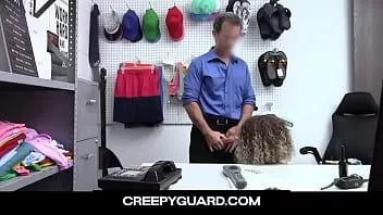 play Creepyguard - policial se curva e fode adolescentes que roubam lojas - allie addison
