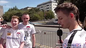 Play We found so many hot guys! we met this scally guy and he tried to teach us some welsh!