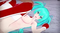 play Hatsune Miku: A Naughty Christmas Wish - Porno anime hardcore per adolescenti